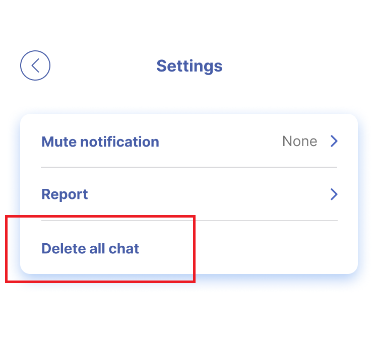Chat-settings