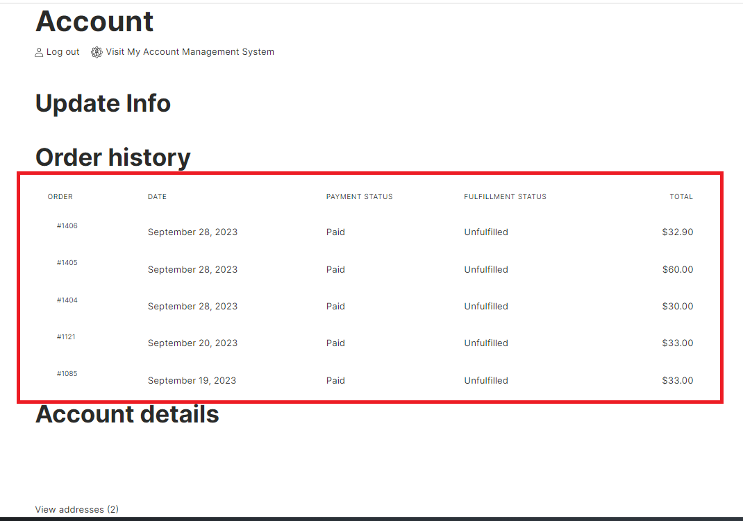 Where to check order history? Suzuverse Help center